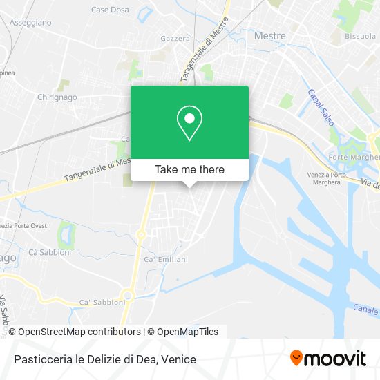 Pasticceria le Delizie di Dea map