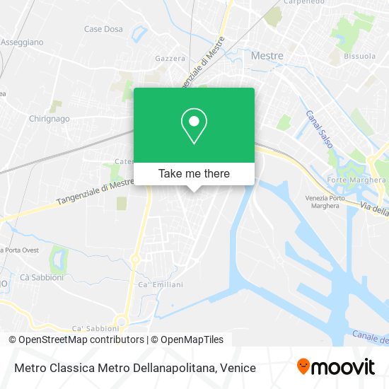 Metro Classica Metro Dellanapolitana map