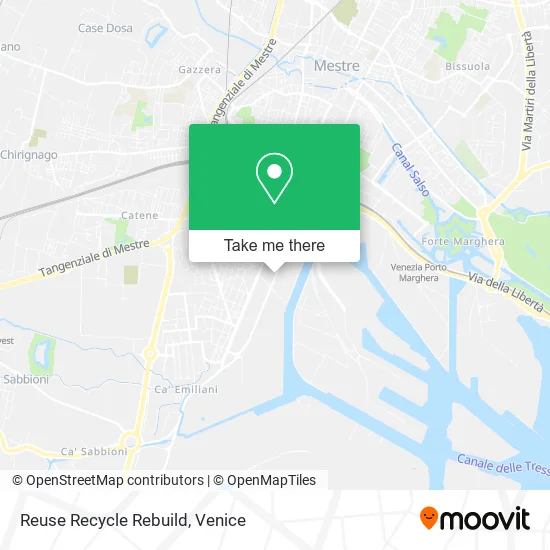 Reuse Recycle Rebuild map