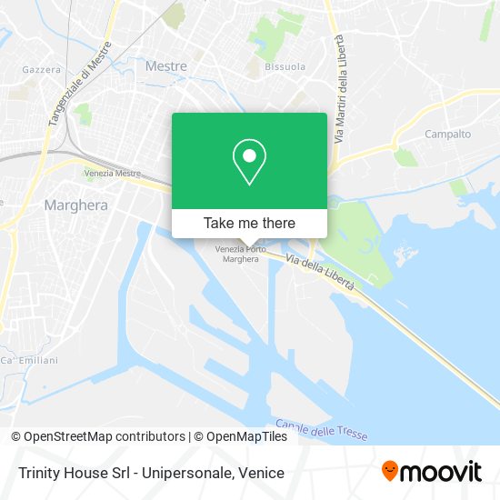 Trinity House Srl - Unipersonale map