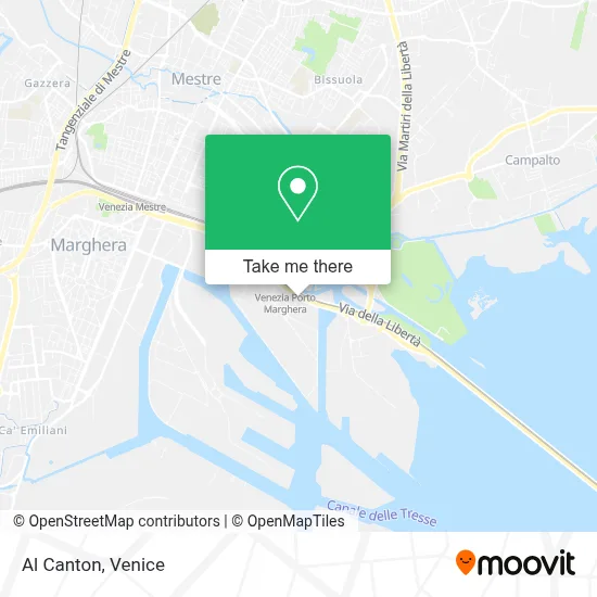 Al Canton map