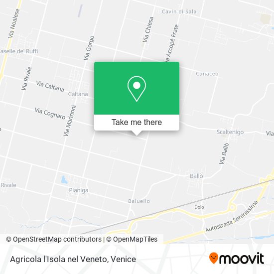 Agricola l'Isola nel Veneto map