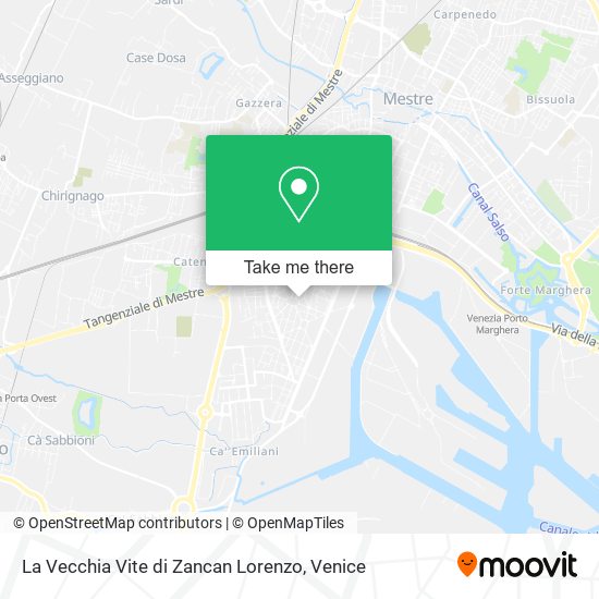 La Vecchia Vite di Zancan Lorenzo map