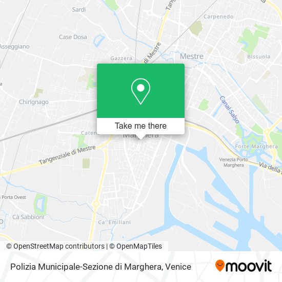 Polizia Municipale-Sezione di Marghera map