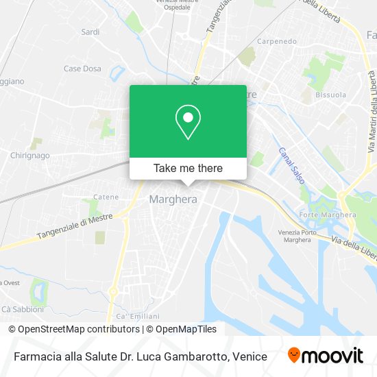 Farmacia alla Salute Dr. Luca Gambarotto map