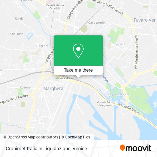 Cronimet Italia in Liquidazione map