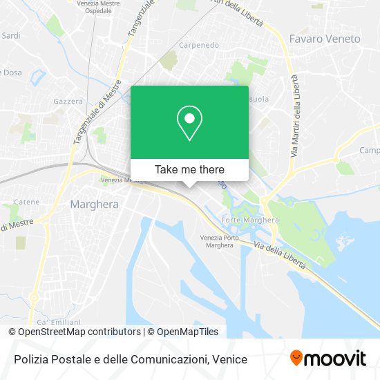 Polizia Postale e delle Comunicazioni map