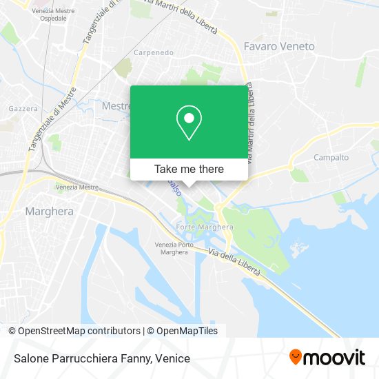 Salone Parrucchiera Fanny map
