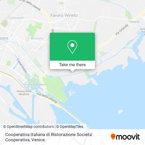 Cooperativa Italiana di Ristorazione Societa' Cooperativa map