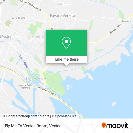 Fly Me To Venice Room map