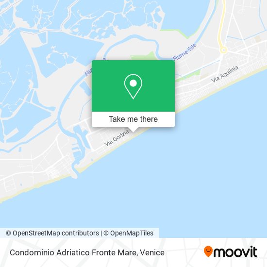 Condominio Adriatico Fronte Mare map