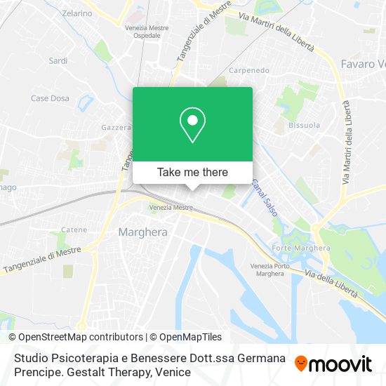 Studio Psicoterapia e Benessere Dott.ssa Germana Prencipe. Gestalt Therapy map