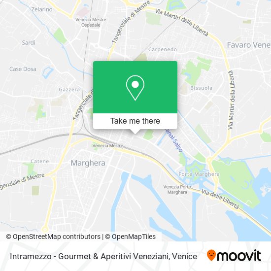 Intramezzo - Gourmet & Aperitivi Veneziani map