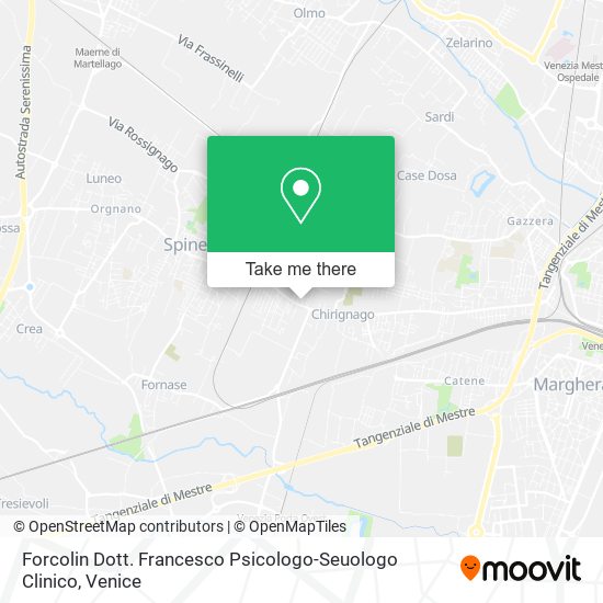 Forcolin Dott. Francesco Psicologo-Seuologo Clinico map