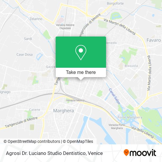 Agrosi Dr. Luciano Studio Dentistico map