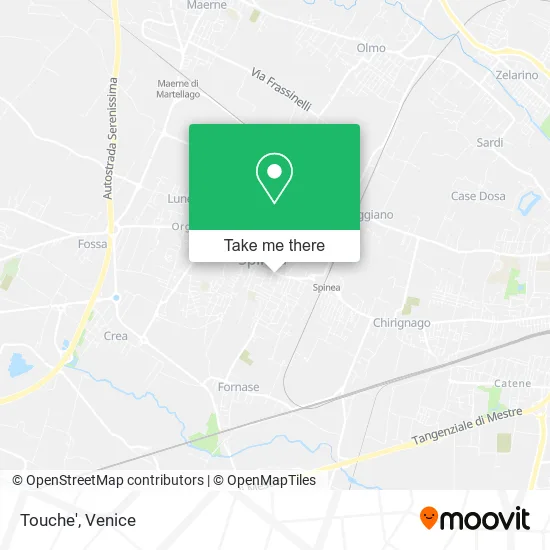 Touche' map