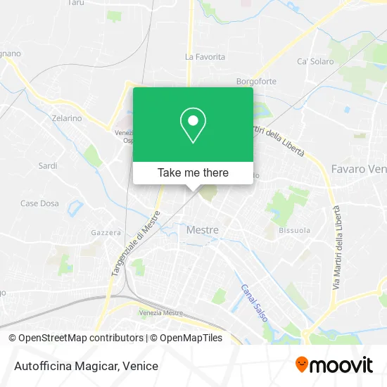 Magicar Auto Repair map