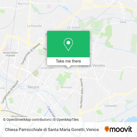 Chiesa Parrocchiale di Santa Maria Goretti map