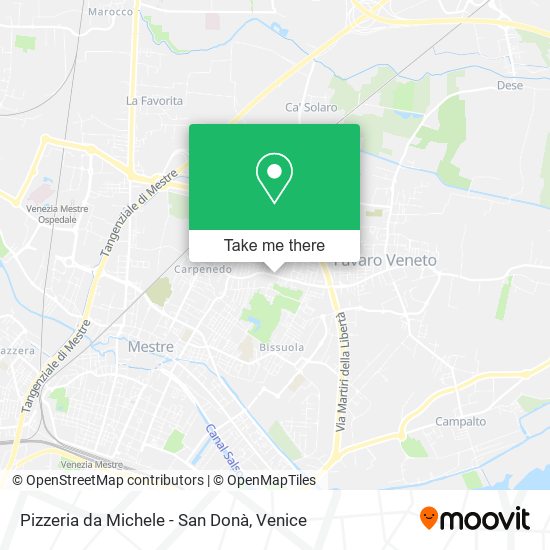 Pizzeria da Michele - San Donà map