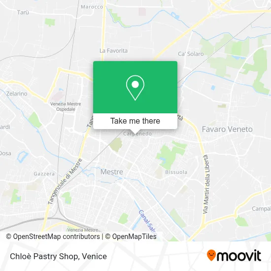 Chloè Pastry Shop map