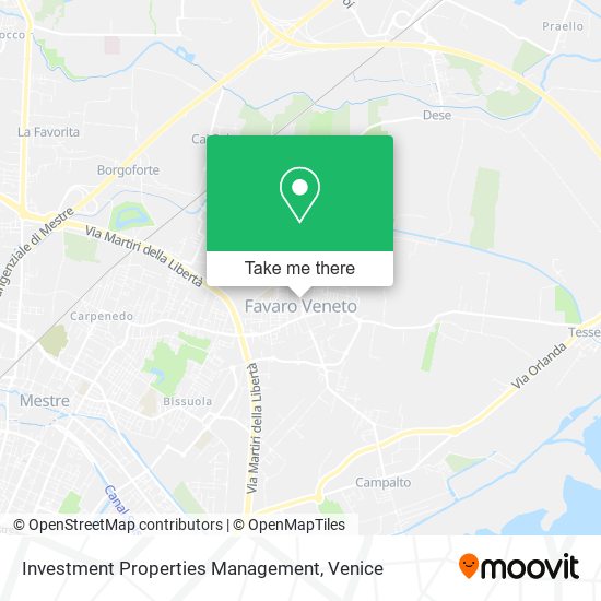 Investment Properties Management map
