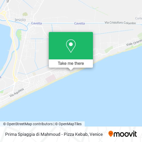 Prima Spiaggia di Mahmoud - Pizza Kebab map