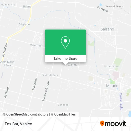 Fox Bar map