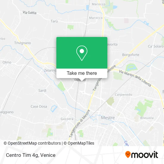 Centro Tim 4g map