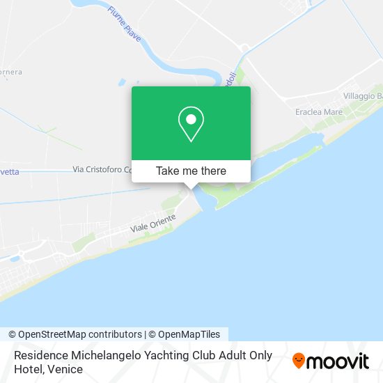 Residence Michelangelo Yachting Club Adult Only Hotel map