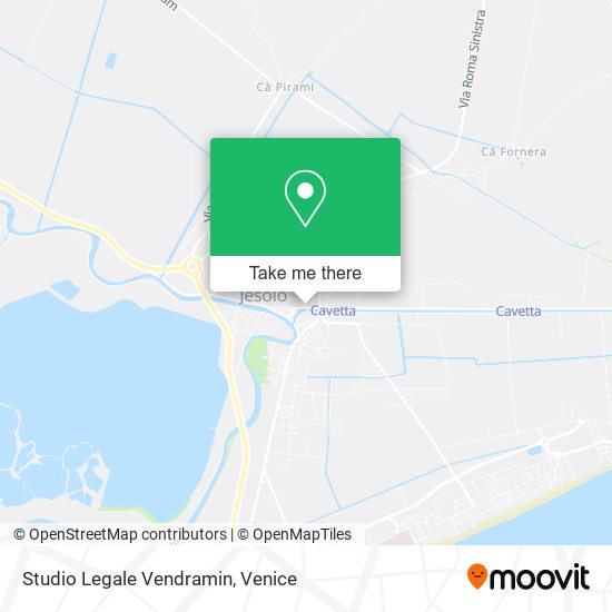 Studio Legale Vendramin map
