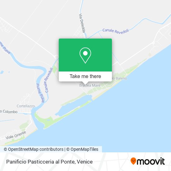 Panificio Pasticceria al Ponte map