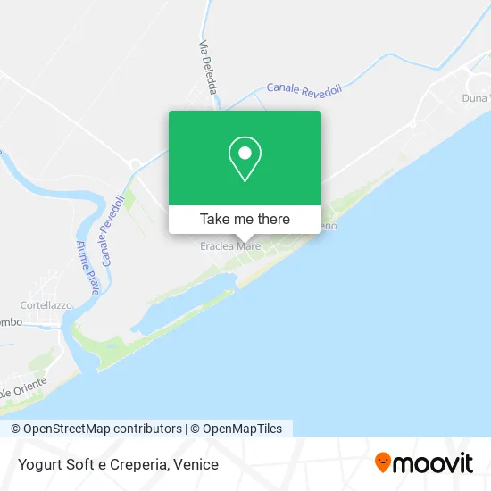 Yogurt Soft e Creperia map