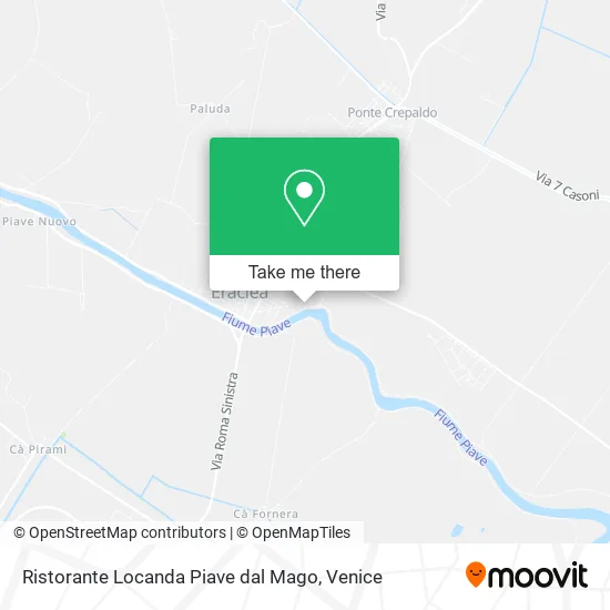 Locanda Piave Restaurant map