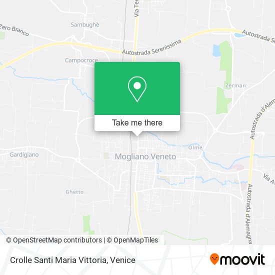 Crolle Santi Maria Vittoria map