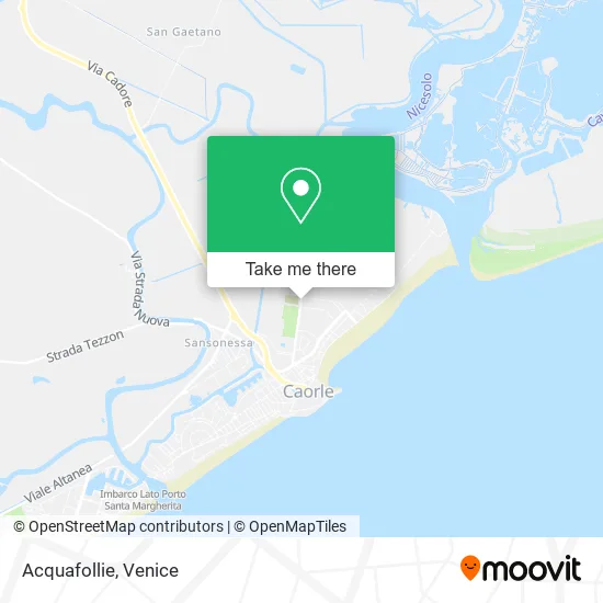 Acquafollie map