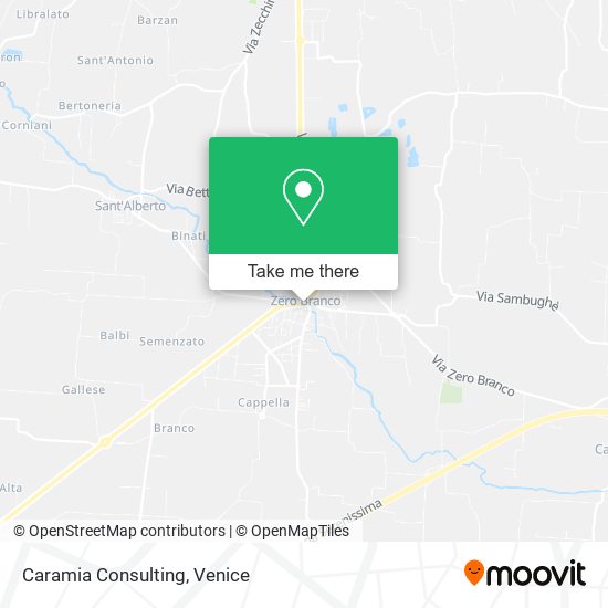 Caramia Consulting map