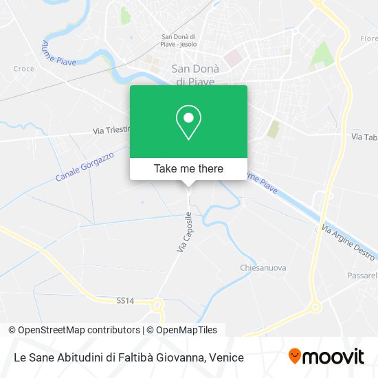 Le Sane Abitudini di Faltibà Giovanna map