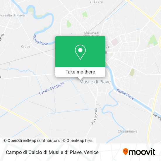 Campo di Calcio di Musile di Piave map