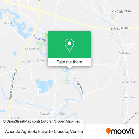Azienda Agricola Favotto Claudio map