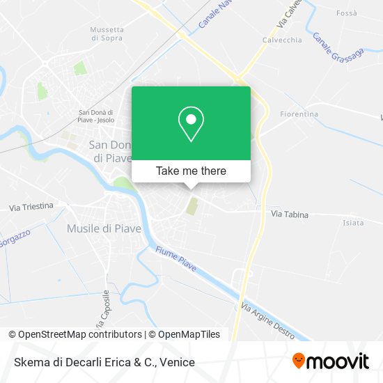 Skema di Decarli Erica & C. map