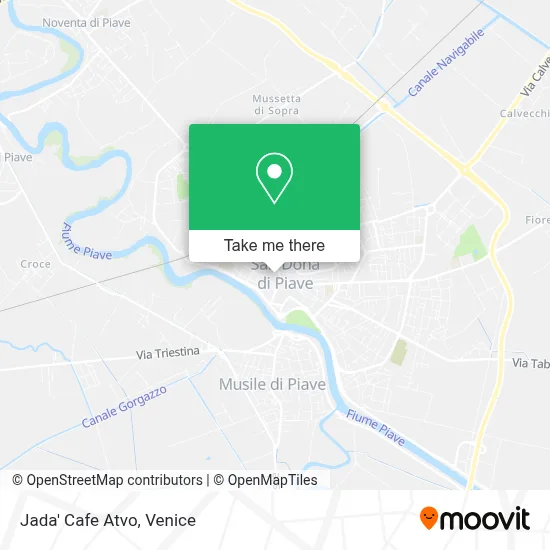 Jada' Cafe Atvo map