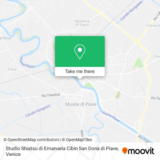 Studio Shiatsu di Emanuela Cibin San Donà di Piave map