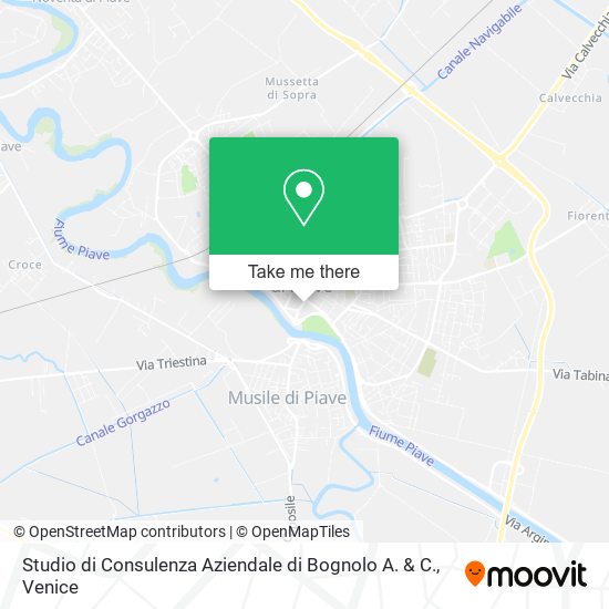 Studio di Consulenza Aziendale di Bognolo A. & C. map