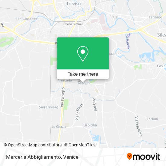 Merceria Abbigliamento map