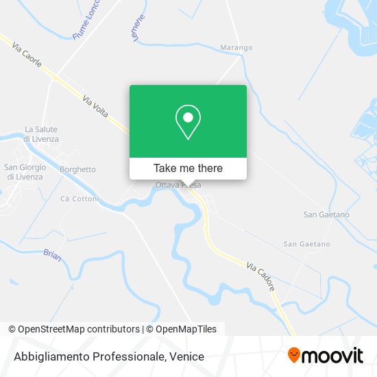 Abbigliamento Professionale map