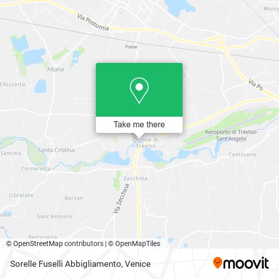 Sorelle Fuselli Abbigliamento map