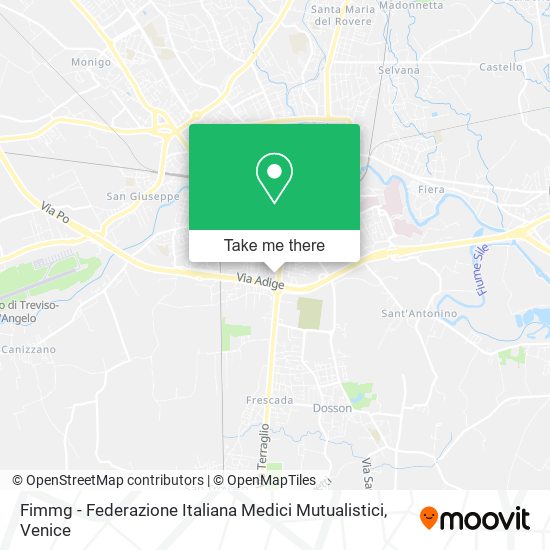 Fimmg - Federazione Italiana Medici Mutualistici map