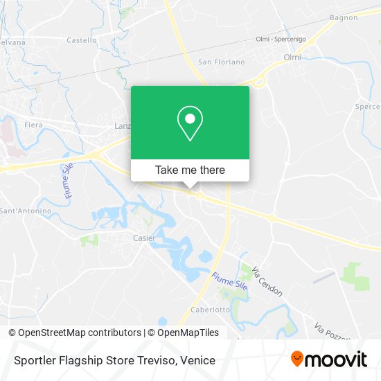 Sportler Flagship Store Treviso map