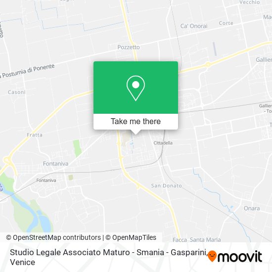 Studio Legale Associato Maturo - Smania - Gasparini map
