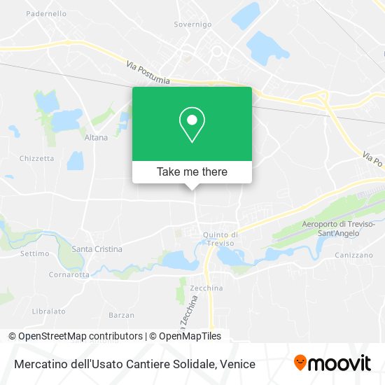 Mercatino dell'Usato Cantiere Solidale map